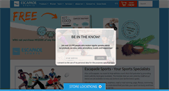 Desktop Screenshot of escapade.com.hk